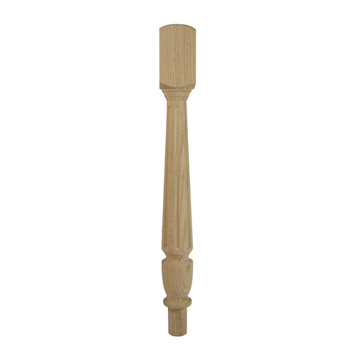 Oak Fluted Newel Turn - 725mm *