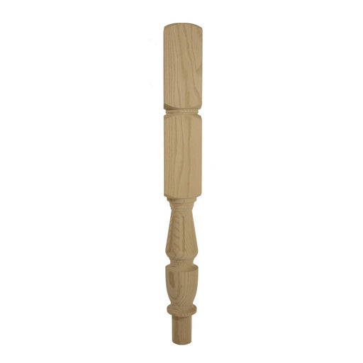 Oak Fluted Newel Turn - 710mm *