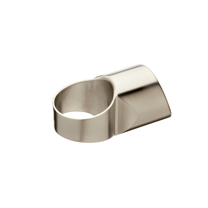 Fusion Half Landing Connector - Brushed Nickel *