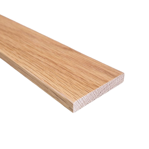 Solid Oak Flat Edge Door Threshold 35mm Wide