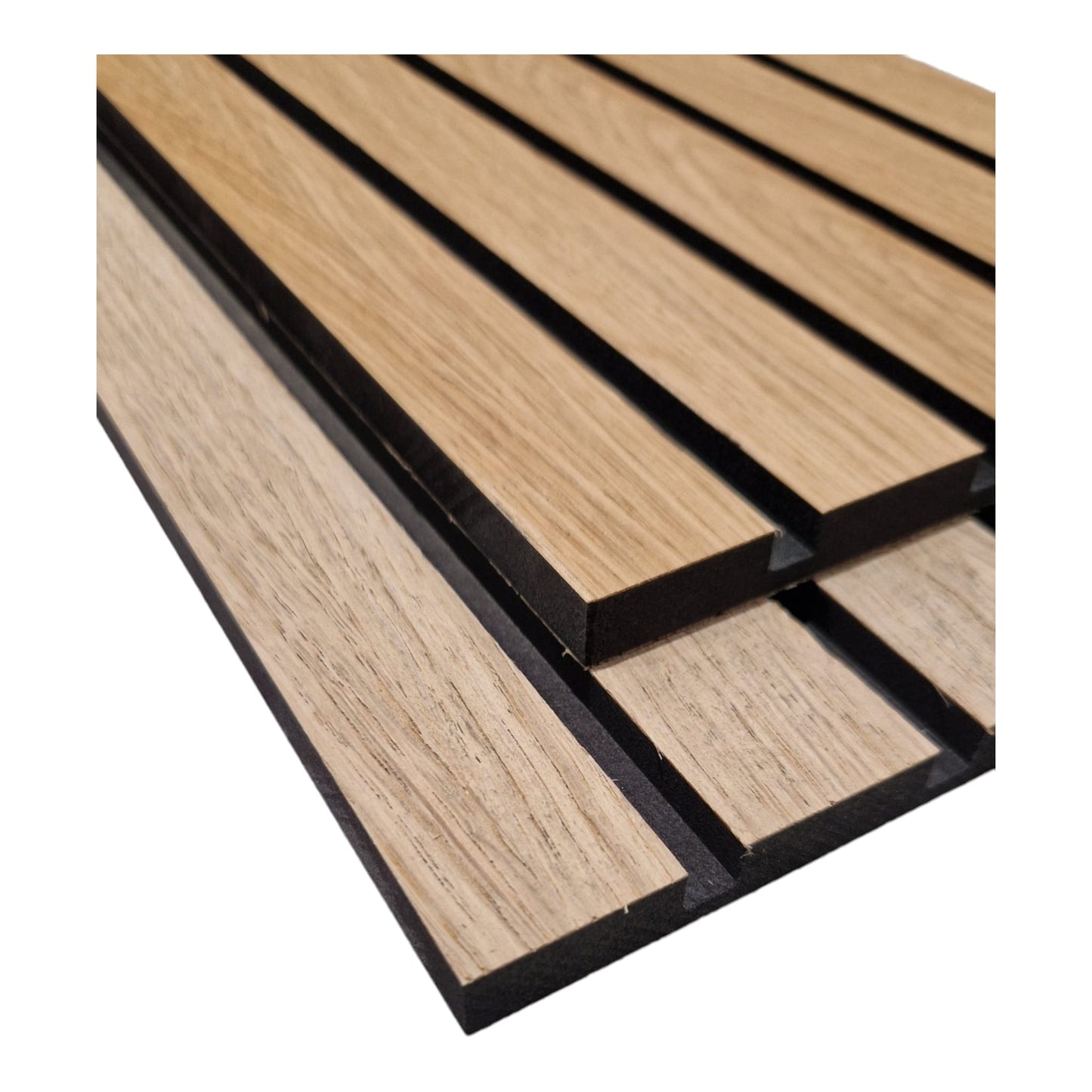 Buy Natural Oak Slat Wall Panels Online – Timber Mouldings Direct