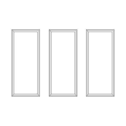 PaintReady Wall Panel Kit 1000 x 420 x 12mm - 3 Panel Pack