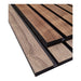 Slat Wall panel - Natural Walnut